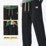 Men's Jogger Sweatpants Korean Style Drawstring